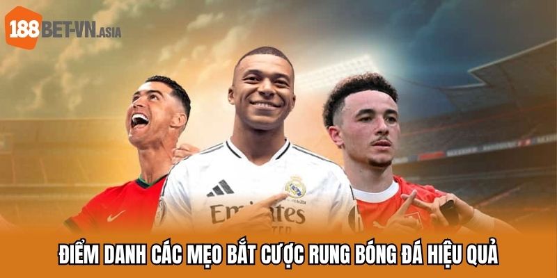 Điểm danh các mẹo bắt cược rung bóng đá hiệu quả